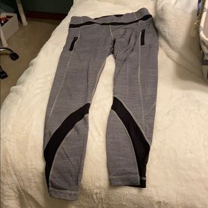 Lululemon gray leggings, size 6